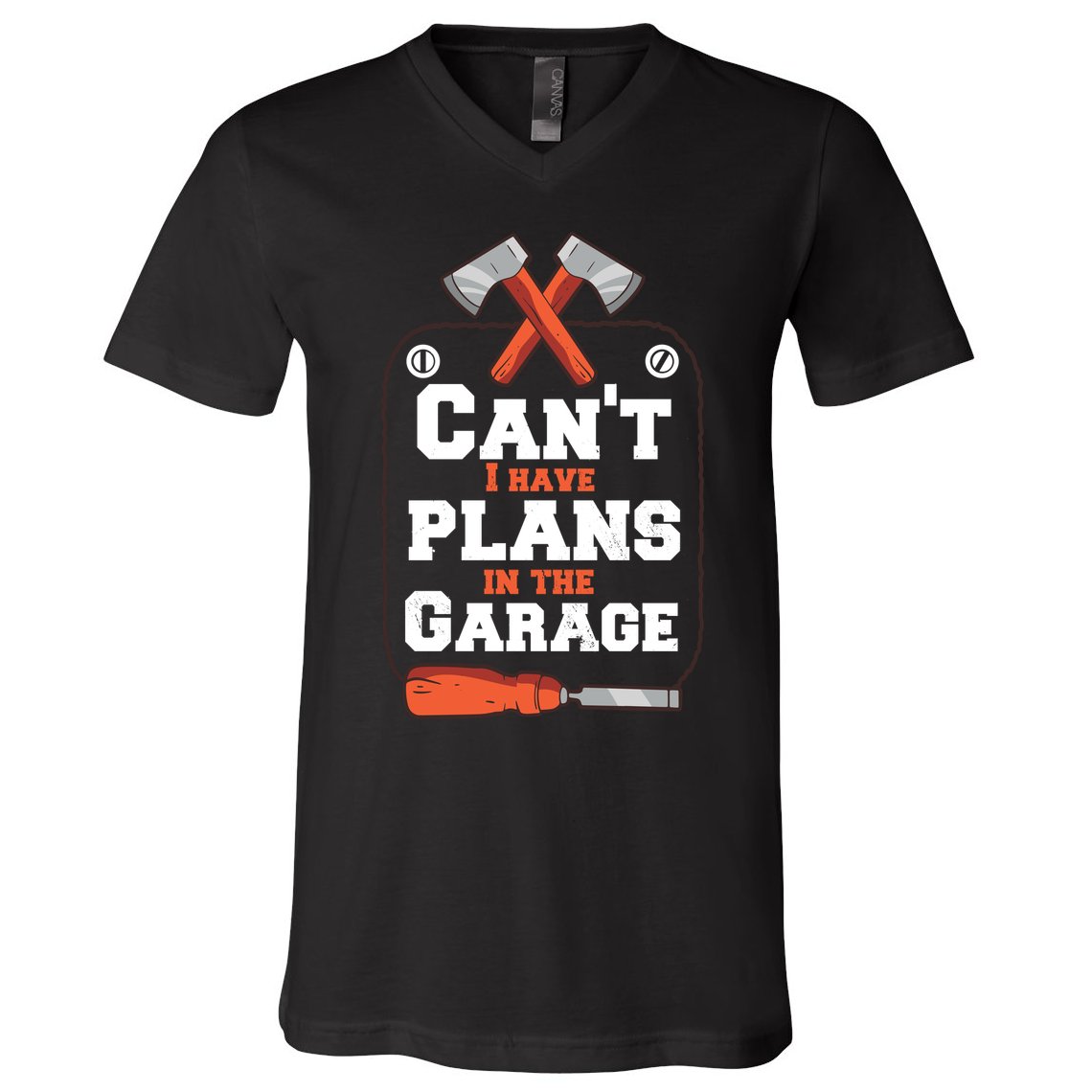 Garage Plans V-Neck T-Shirt
