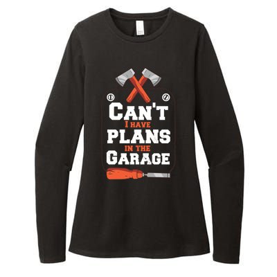 Garage Plans Womens CVC Long Sleeve Shirt