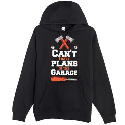Garage Plans Premium Pullover Hoodie