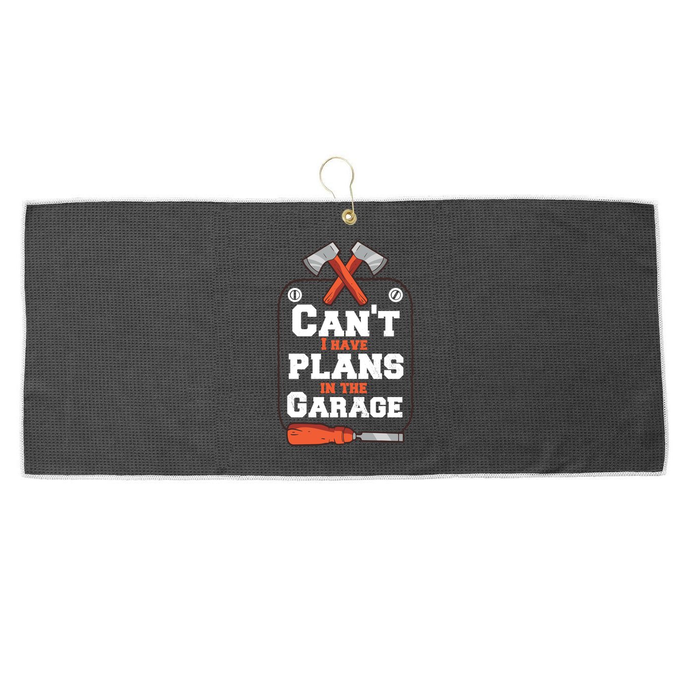 Garage Plans Large Microfiber Waffle Golf Towel