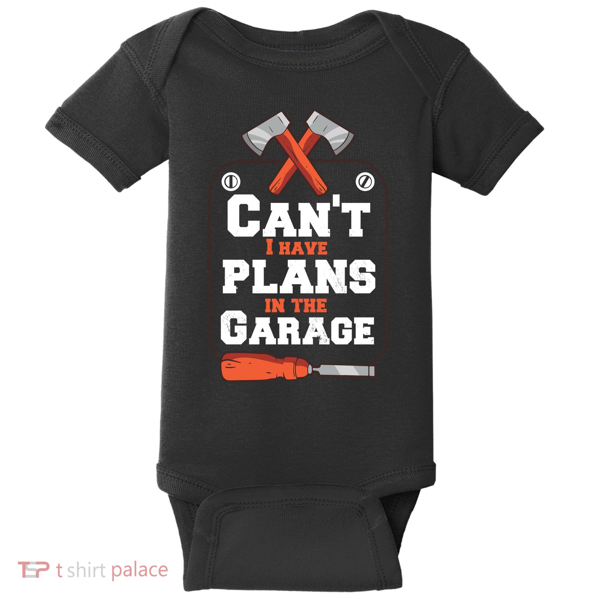 Garage Plans Baby Bodysuit