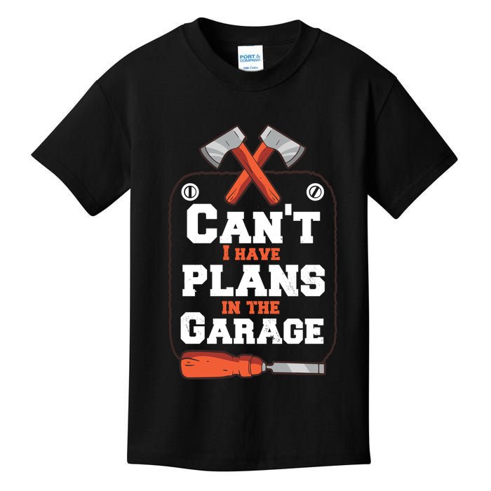 Garage Plans Kids T-Shirt