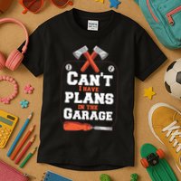Garage Plans Kids T-Shirt