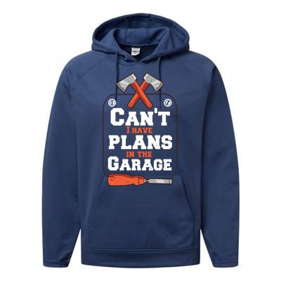 Garage Plans Performance Fleece Hoodie