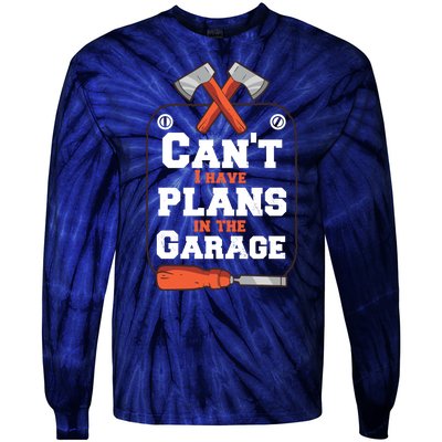 Garage Plans Tie-Dye Long Sleeve Shirt