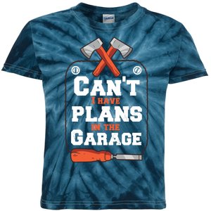 Garage Plans Kids Tie-Dye T-Shirt