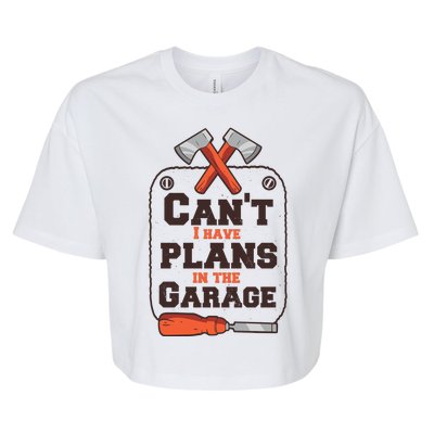 Garage Plans Bella+Canvas Jersey Crop Tee