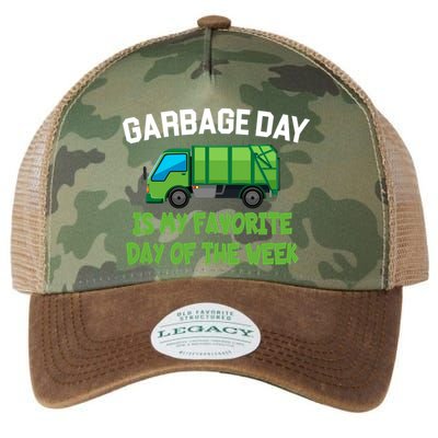 Garbage Day Is My favorite Day Legacy Tie Dye Trucker Hat