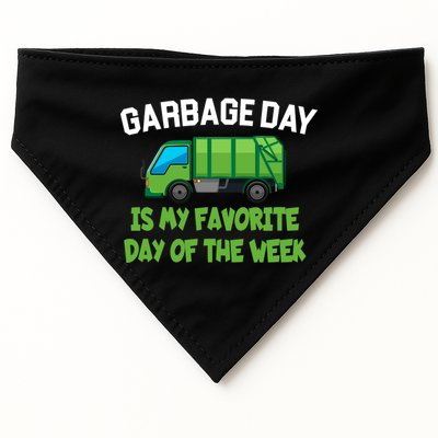 Garbage Day Is My favorite Day USA-Made Doggie Bandana