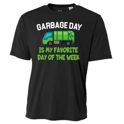 Garbage Day Is My favorite Day Cooling Performance Crew T-Shirt