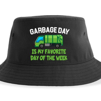 Garbage Day Is My favorite Day Sustainable Bucket Hat