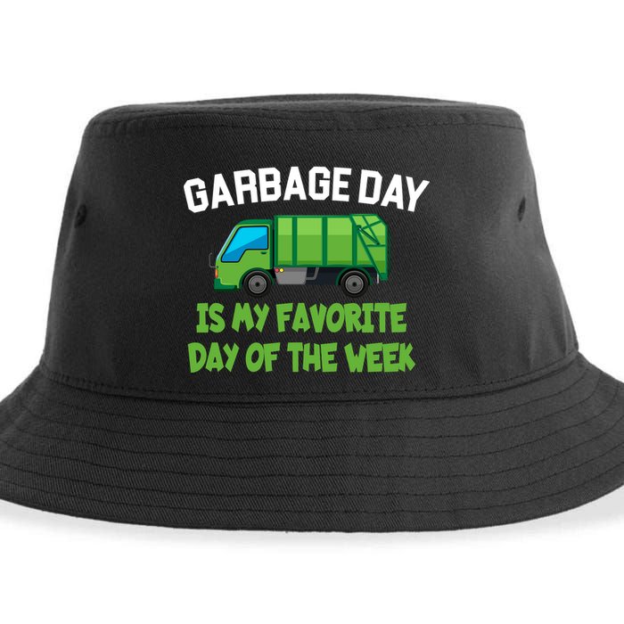 Garbage Day Is My favorite Day Sustainable Bucket Hat