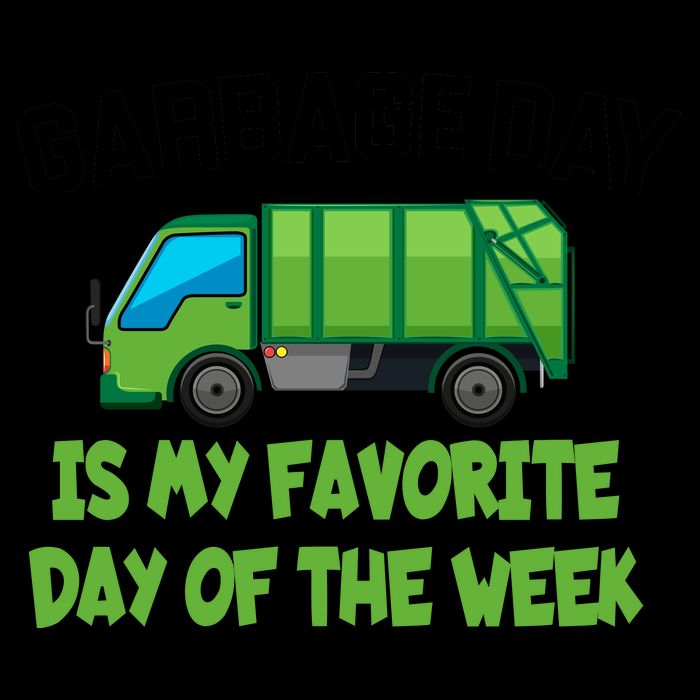 Garbage Day Is My favorite Day 16oz Travel Tumbler