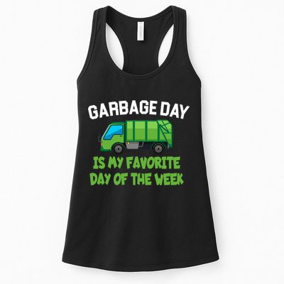 Garbage Day Is My favorite Day Womens Tank Top