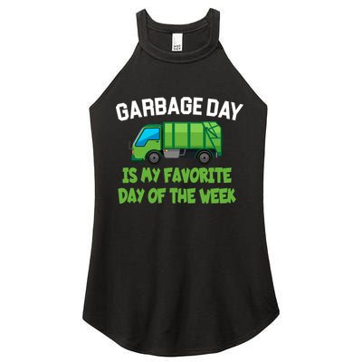 Garbage Day Is My favorite Day Women's Perfect Tri Rocker Tank