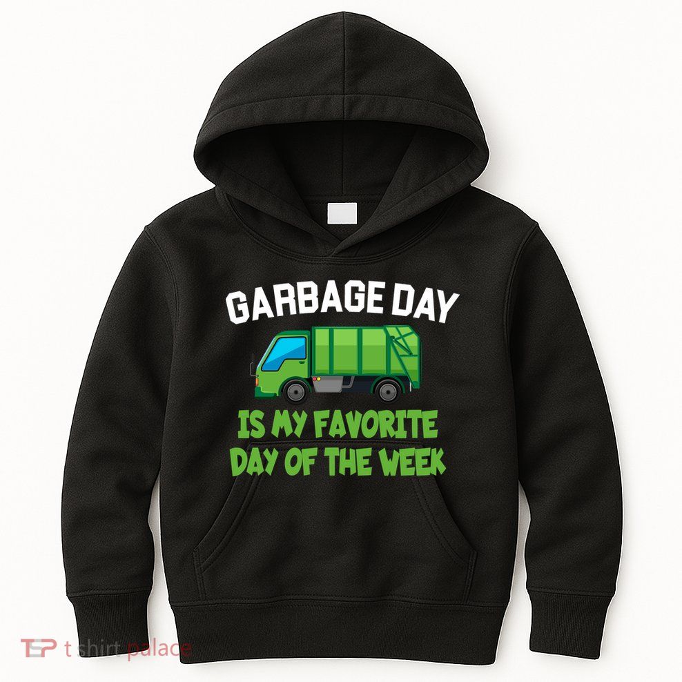 Garbage Day Is My favorite Day Kids Hoodie