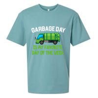 Garbage Day Is My favorite Day Sueded Cloud Jersey T-Shirt