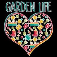 Garden Life Doodle Flatbill Hat