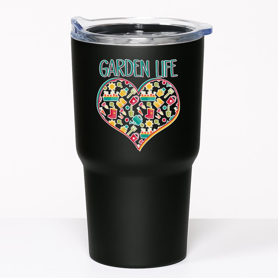 Garden Life Doodle Tumbler