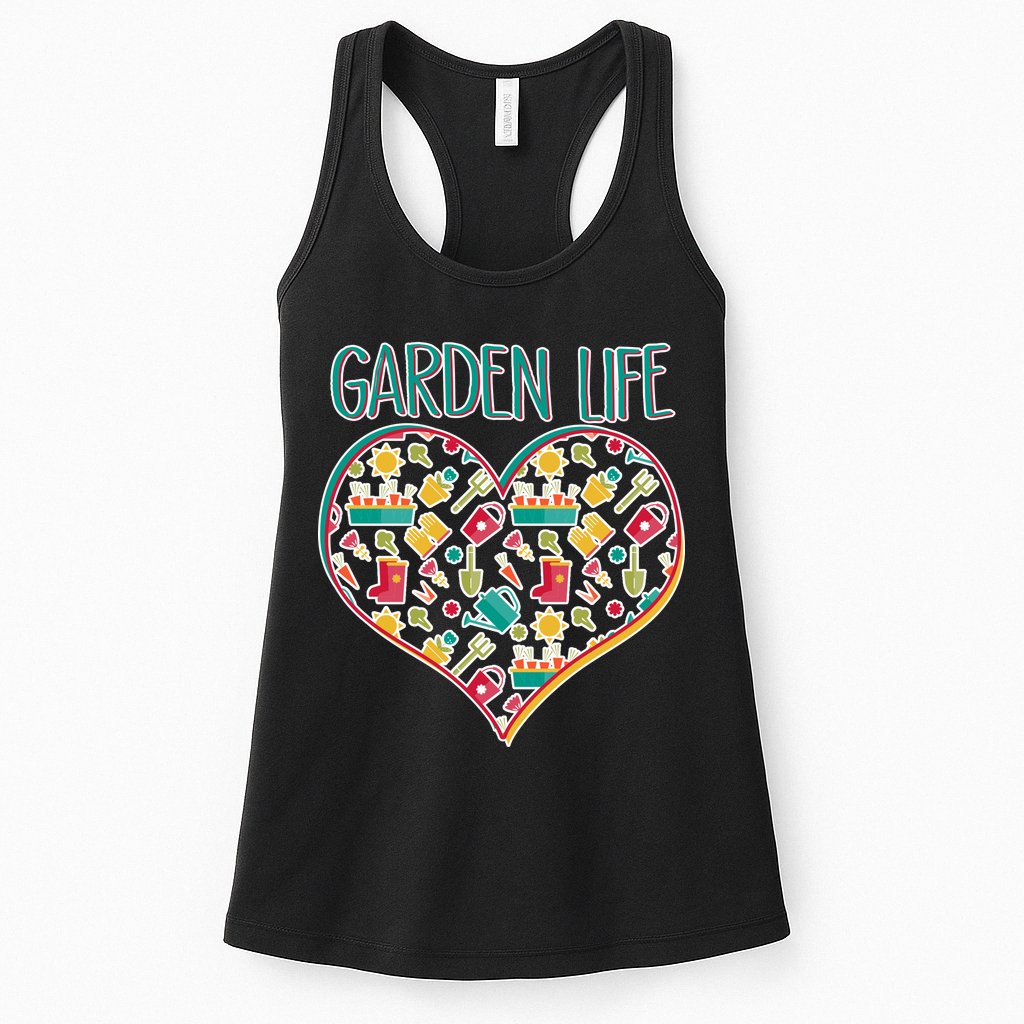 Garden Life Doodle Womens Tank Top