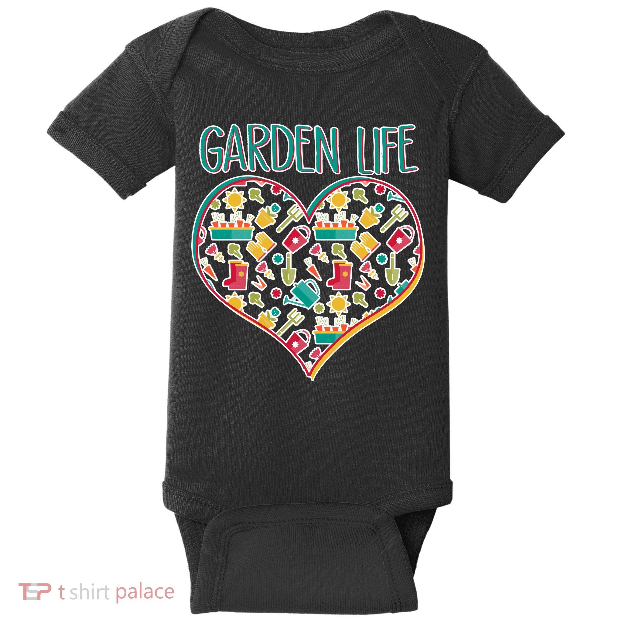 Garden Life Doodle Baby Bodysuit