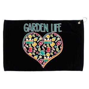 Garden Life Doodle Grommeted Golf Towel