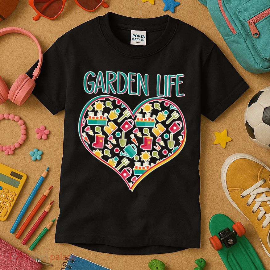 Garden Life Doodle Kids T-Shirt