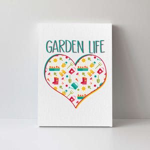 Garden Life Doodle Canvas