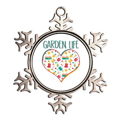 Garden Life Doodle Metallic Star Ornament