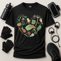 Garden Tools Heart Cooling Performance Crew T-Shirt