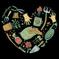 Garden Tools Heart City Backpack