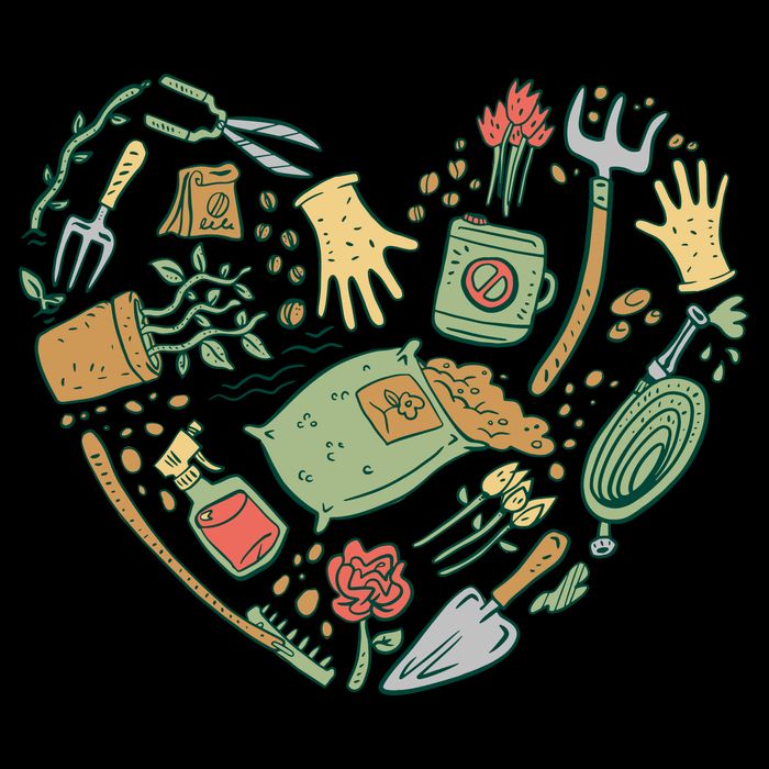 Garden Tools Heart City Backpack