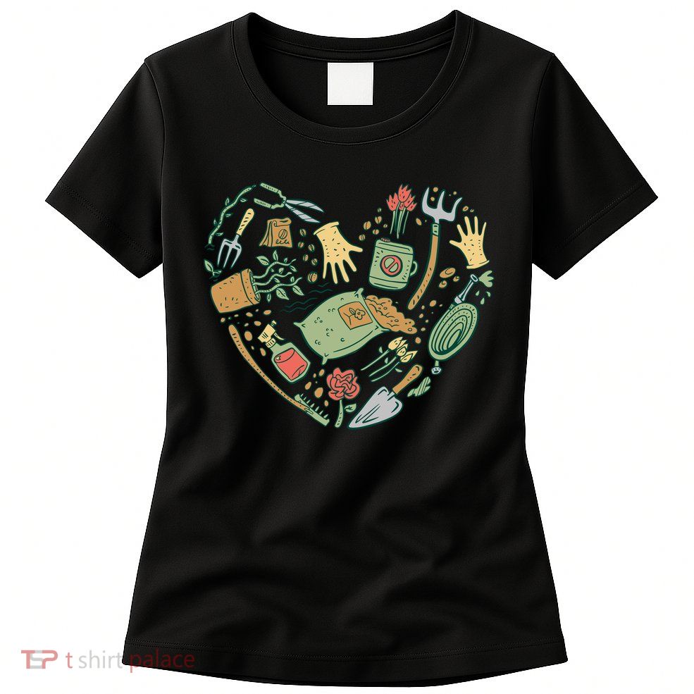 Garden Tools Heart Women's T-Shirt