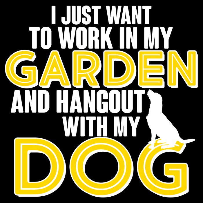 Gardening And Hangout With My Dogs Sustainable Bucket Hat