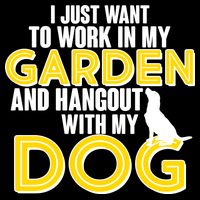 Gardening And Hangout With My Dogs Kids T-Shirt