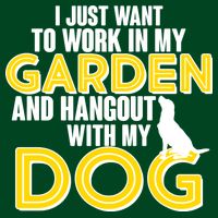 Gardening And Hangout With My Dogs Cooling Performance Crew T-Shirt