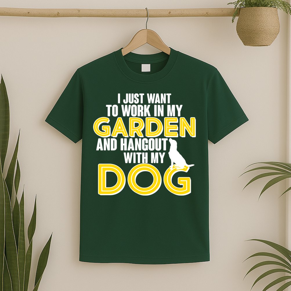 Gardening And Hangout With My Dogs T-Shirt