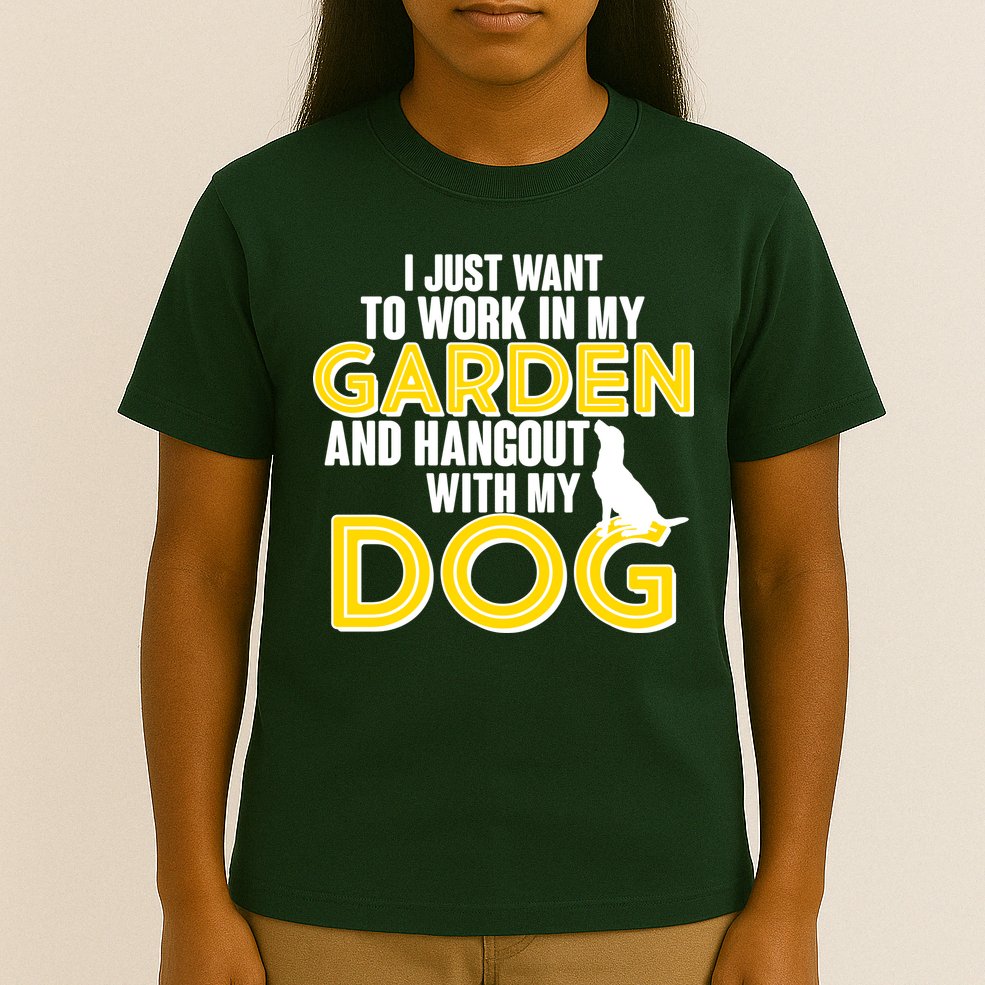 Gardening And Hangout With My Dogs T-Shirt