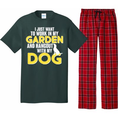 Gardening And Hangout With My Dogs Pajama Set