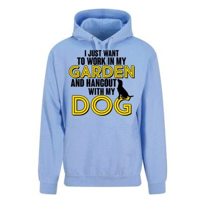 Gardening And Hangout With My Dogs Unisex Surf Hoodie