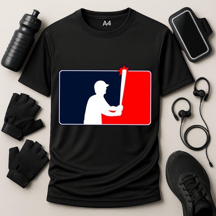 Gardner Banging The Dugout Roof Cooling Performance Crew T-Shirt