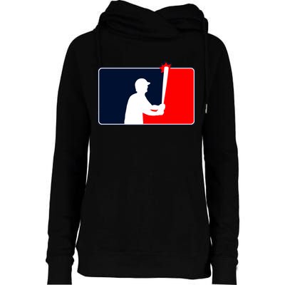 Gardner Banging The Dugout Roof Womens Funnel Neck Pullover Hood