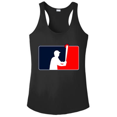 Gardner Banging The Dugout Roof Ladies PosiCharge Competitor Racerback Tank