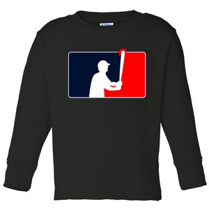 Gardner Banging The Dugout Roof Toddler Long Sleeve Shirt