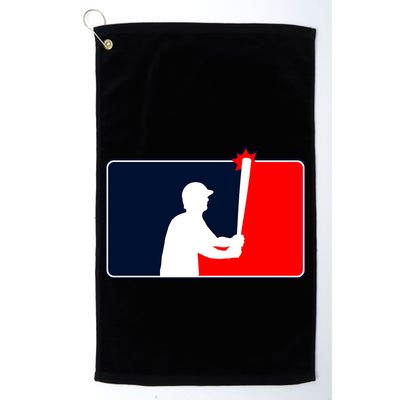 Gardner Banging The Dugout Roof Golf Towel