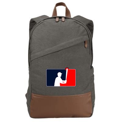 Gardner Banging The Dugout Roof Cotton Canvas Backpack