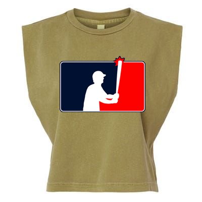 Gardner Banging The Dugout Roof Garment-Dyed Women's Muscle Tee