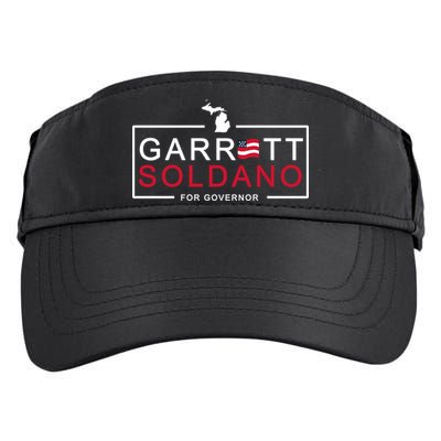 Garret Soldano For Governor Election Adult Drive Performance Visor