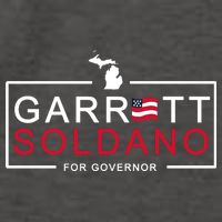Garret Soldano For Governor Election Vector Backpack