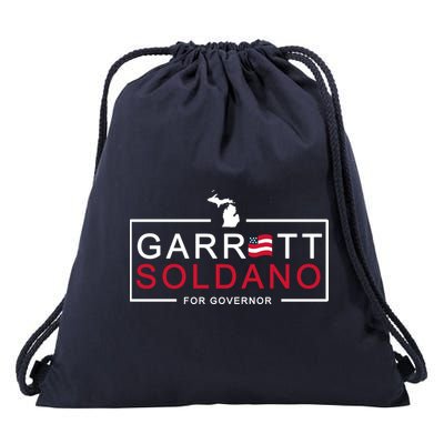 Garret Soldano For Governor Election Drawstring Bag
